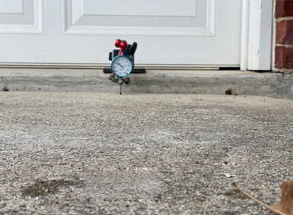 Garage Floor Leveling