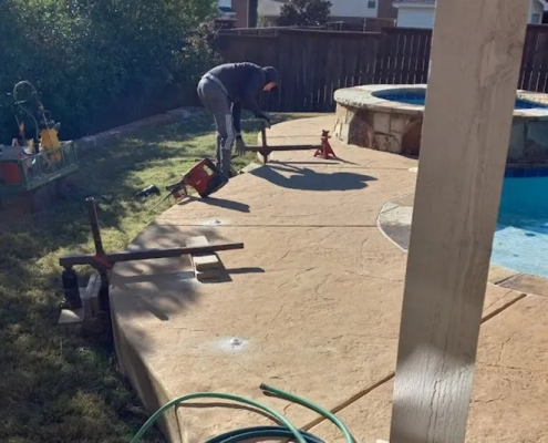 Pool Deck Leveling Dallas