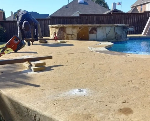 Pool Leveling Aubrey Texas