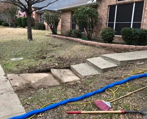 Steps Leveling Work
