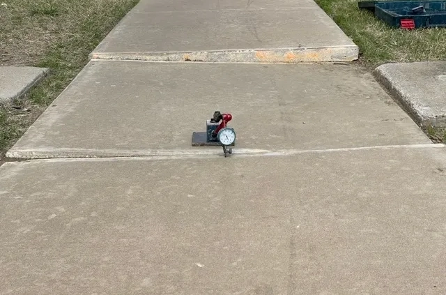City Sidewalk Leveling Aubrey TX