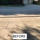 Concrete Foam Lift Irving TX Before