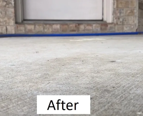 Concrete Jacking Patio in Plano Tx After
