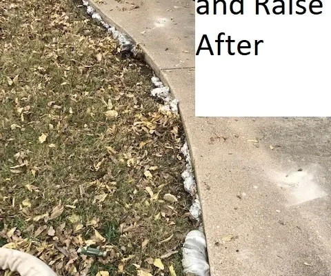 Concrete Raising Patio in Plano TX After Concrete Raising Patio in Plano TX After