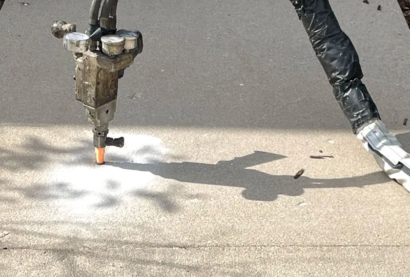 Strip Malls Concrete Lifting Dallas Texas