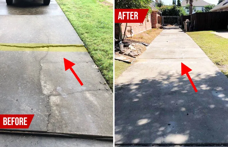 Sidewalk Lifting & Leveling Gainesville