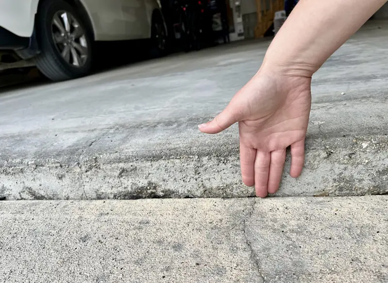 Trip Hazard repair